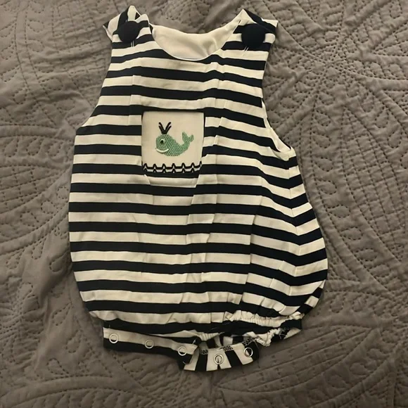 3 Baby Rompers with Animal Embroidery Baby Boy - Picture 2 of 11